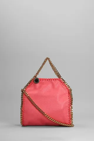 Hand Bag In Rose-pink Polyester