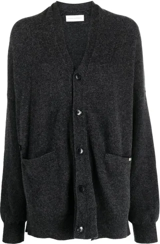 cashmere V-neck cardigan