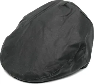 BARBOUR- Waxed Cotton Flat Cap