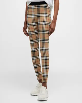 Belvoir Vintage-Check Leggings