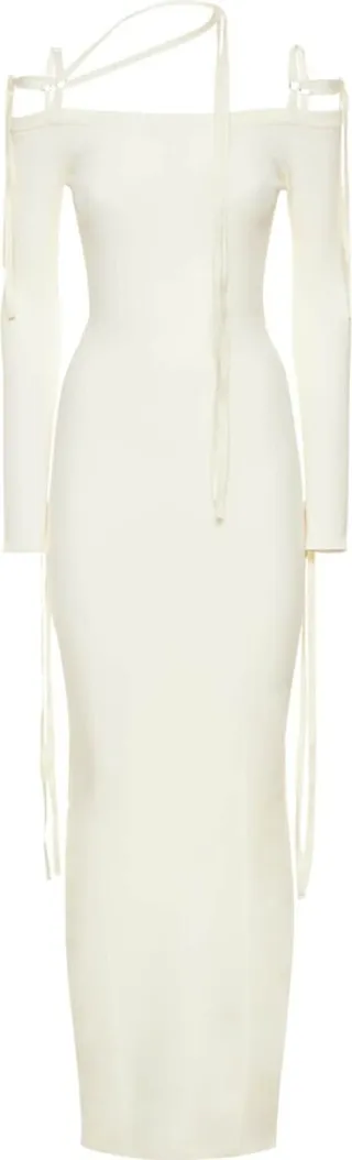 La Robe Arnesi viscose blend knit dress