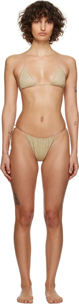 Oséree Gold Lumière Bikini
