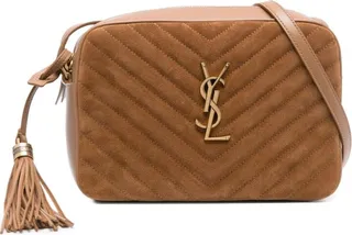 Lou suede camera bag