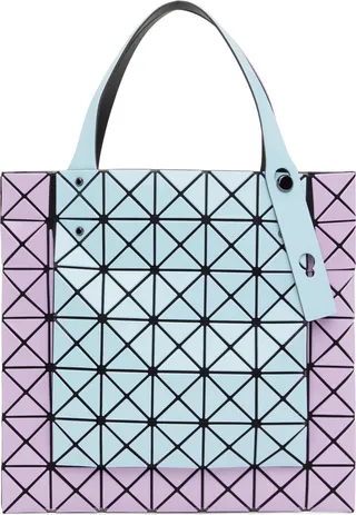 Bao Bao Issey Miyake Blue & Purple Prism Kangaroo Tote
