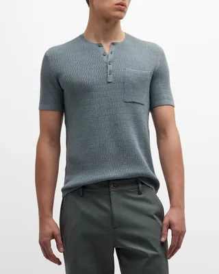 Men's Morro Knit Henley Sweater