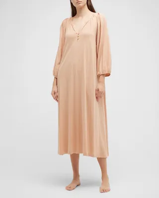 The Romantic Long-Sleeve Sleep Dress