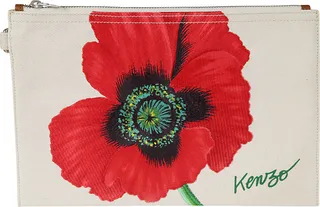 Floral Print Utility Clutch