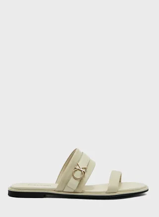 Almond Flat Sandals