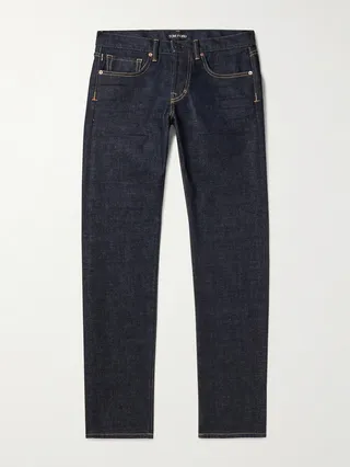 Skinny-Fit Selvedge Jeans