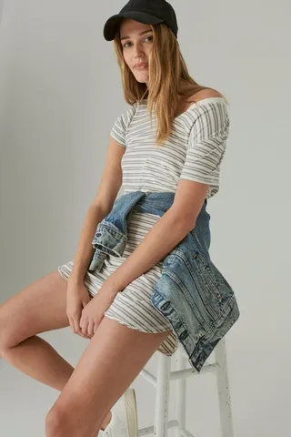 Notch Tee Dress