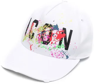 Paint-Splatter Logo Baseball Cap