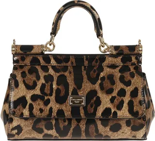 Leopard Sicily Tote
