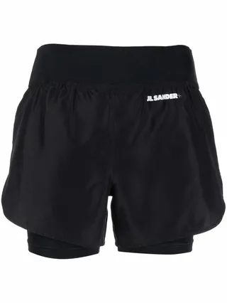 logo print Short Pants