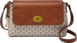 Fossil Women's Gabriella Printed PVC Small Flap Crossbody