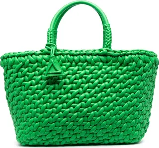 Icon leather tote bag