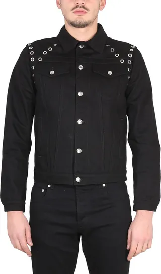 Denim Jacket With Studs