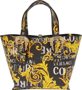 Logo Couture Shopping Bag Versace