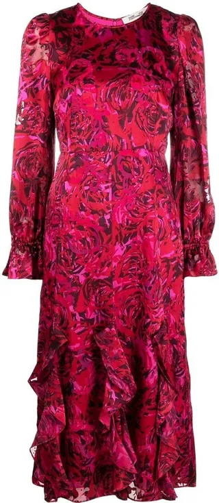 Iva ruffled dress