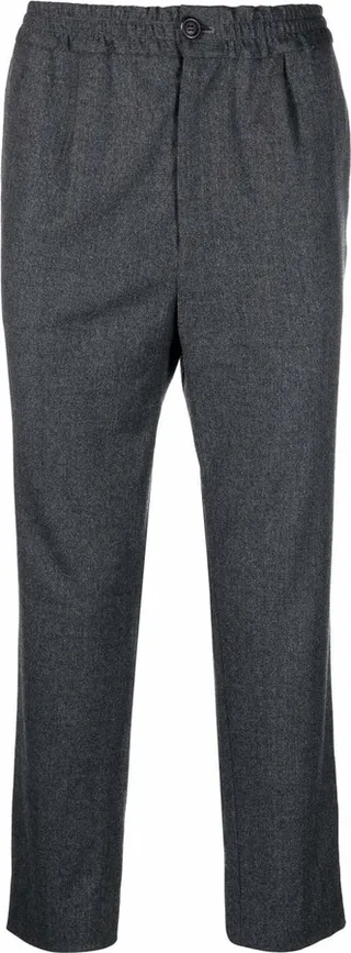 Tailored Straight-Leg Trousers