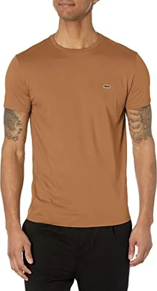 Lacoste Contemporary Collection's Men's Short Sleeve Pima Crewneck Tee Shirt