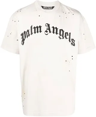 logo-print T-shirt
