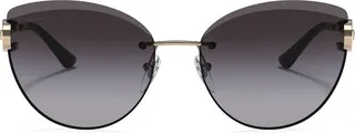 Cat-Eye Tinted Sunglasses