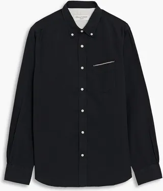 Cotton-chambray shirt