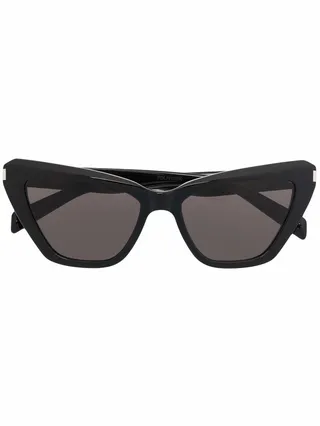Tinted Cat-Eye Frame Sunglasses