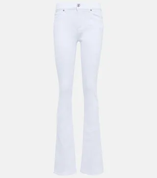 Bootcut Optic high-rise slim jeans