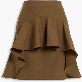 Joy ruffled woven mini skirt