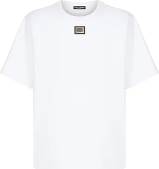 Dolce & Gabbana Logo-Plaque T-Shirt