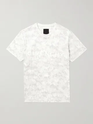 Camouflage Logo-Print Cotton-Jersey T-Shirt