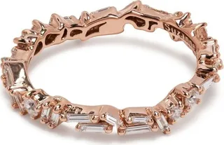 18kt rose gold diamond Firework ring