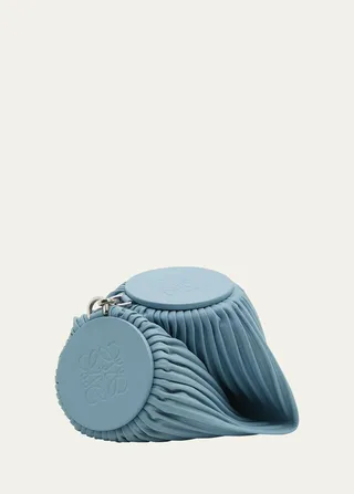 x Paula’s Ibiza Bracelet Pleated Pouch Shoulder Bag