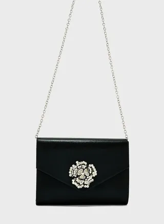 Magnet Lock Clutch Bag