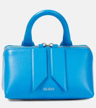 Friday Small leather tote bag