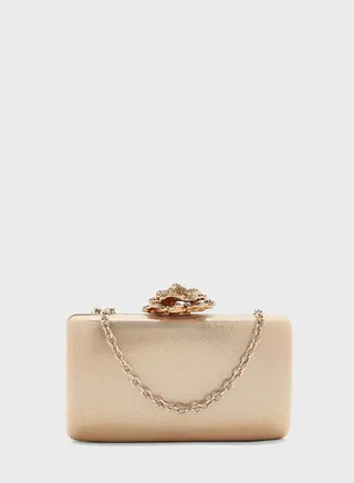 Magnet Lock Clutch Bag
