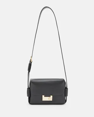 Frankie 3-In-1 Leather Crossbody Bag - Black