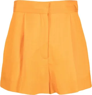 High-Waisted Tailored Shorts