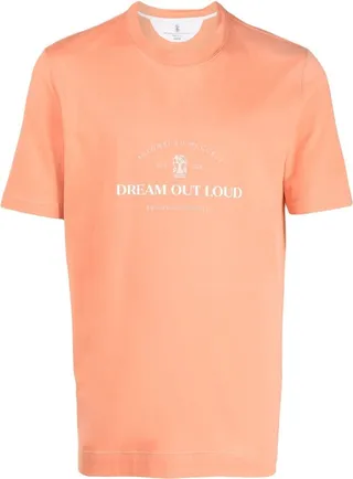 graphic-print short-sleeved T-shirt