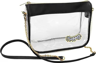 Women's Denver Nuggets Hype Stadium Crossbody Clear Bag
