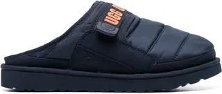 Logo-Detail Quilted Slides