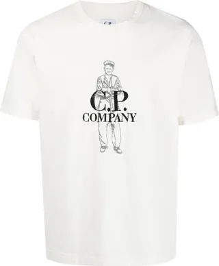 logo-print cotton T-shirt