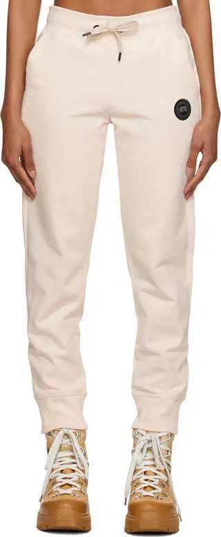 Canada Goose Beige Muskoka Lounge Pants