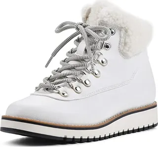 WHITE MOUNTAIN Shoes Cozy Women's Lace-up Hiker Bootie