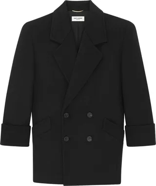 Double-breasted Wool Coat