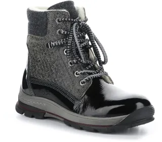 Gift Lace Up Wool & Leather Boot