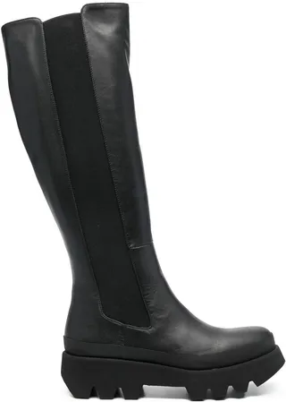Platform Knee-High Boots