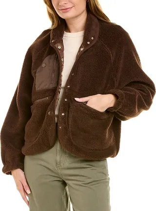 Lea & Viola Teddy Bomber Jacket