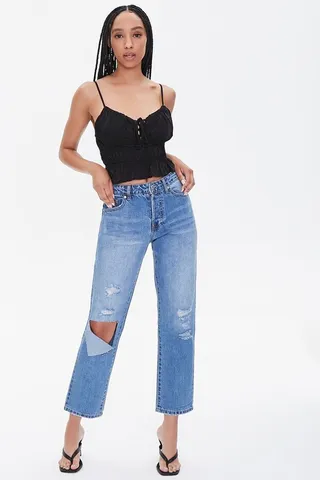 Premium Distressed Baggy Jeans
